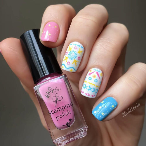 CJS-H-13 Ukrainian Easter - Ongles Elaine Lemay