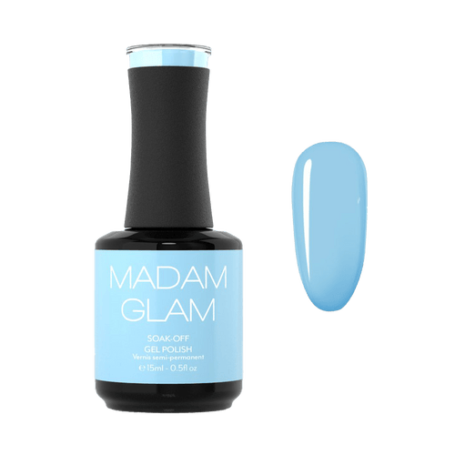 Baby Blue - Ongles Elaine Lemay