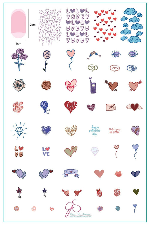 CJS-V-03 Never Ending LoVe - Ongles Elaine Lemay