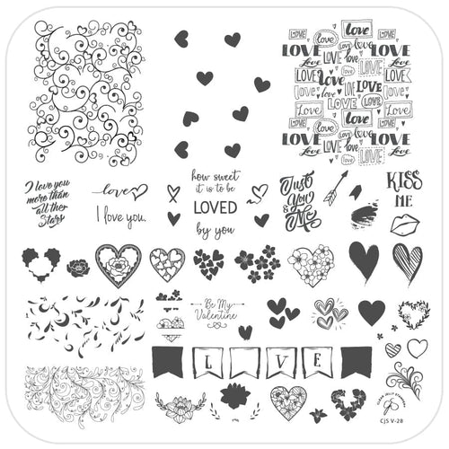 CJS-V-28 How Sweet it is to be Loved by you - Ongles Elaine Lemay