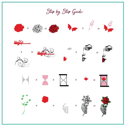 CJS-V-36 My Edgy Valentine - Ongles Elaine Lemay