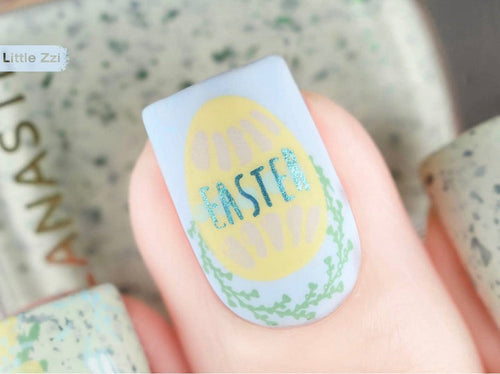 CJS-H-28 Springtime Easter - Ongles Elaine Lemay