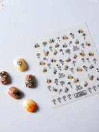 Collant 5d Abeilles - Ongles Elaine Lemay
