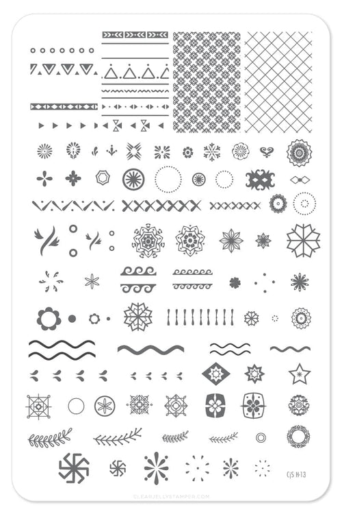 CJS-H-13 Ukrainian Easter - Ongles Elaine Lemay