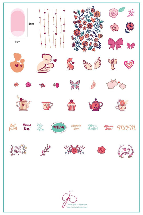 CJS-H-19 I love my Mom - Ongles Elaine Lemay