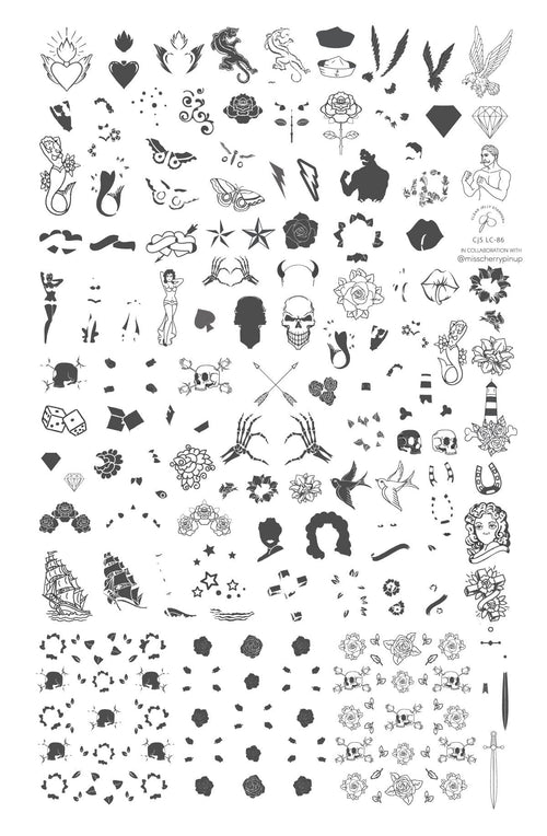 CJS-LC-86 Tattoo - Ongles Elaine Lemay