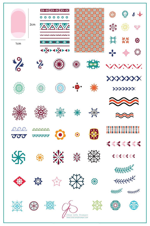 CJS-H-13 Ukrainian Easter - Ongles Elaine Lemay