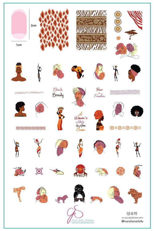 CJS-LC-92 Pride of Black Beauty - Ongles Elaine Lemay