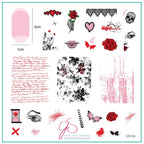 CJS-V-36 My Edgy Valentine - Ongles Elaine Lemay