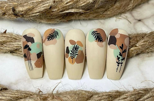 CJS-229 Desert Boho - Ongles Elaine Lemay
