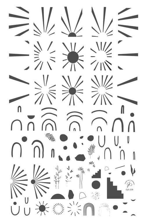 CJS-229 Desert Boho - Ongles Elaine Lemay