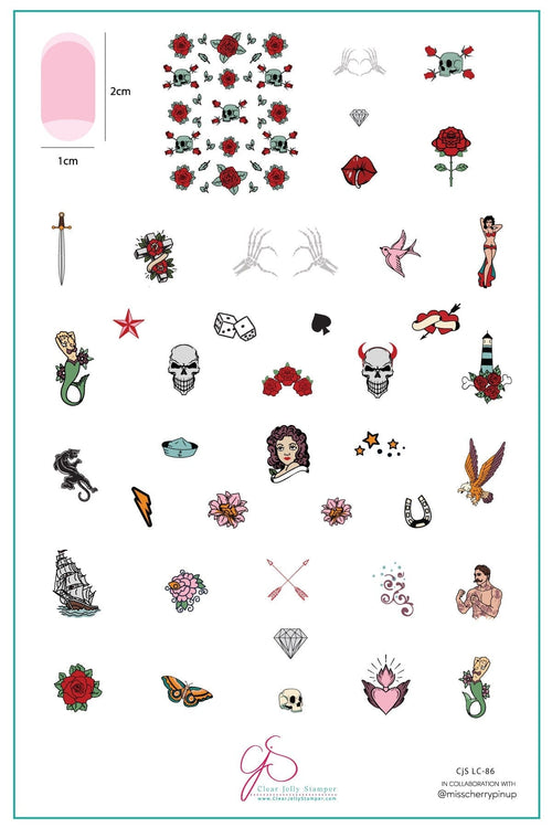 CJS-LC-86 Tattoo - Ongles Elaine Lemay