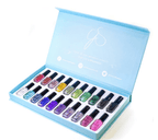 Large Stamping kit vernis Metallic 20 couleurs - Ongles Elaine Lemay