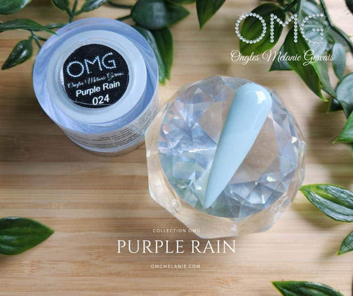 OMG Purple Rain 024 - Ongles Elaine Lemay