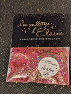 Paillettes Collection L'Éclatante Barbie Or - Ongles Elaine Lemay