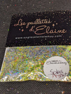 Paillettes Collection L'Éclatante Soleil Argent - Ongles Elaine Lemay