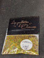 Paillettes Collection L'Éclatante Soleil Or - Ongles Elaine Lemay