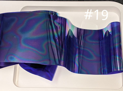 Papier foil 2eme série 19 - Ongles Elaine Lemay