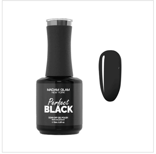 Perfect Black - Ongles Elaine Lemay