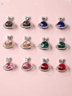 PlanĂštes multicolores (paquet de 12) - Ongles Elaine Lemay