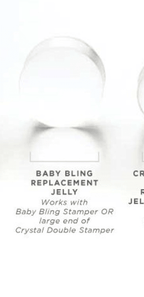 TĂȘte de remplacement pour tampon Bling Moyen - Ongles Elaine Lemay