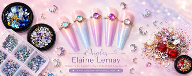 Bijoux pour ongles et embellissements 3D - Ongles Elaine Lemay