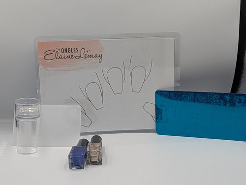 STAMPING ABORDABLE - Ongles Elaine Lemay