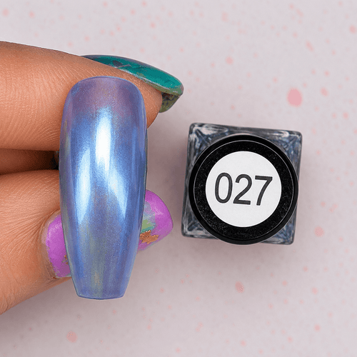 027 The Eyes of a Unicorn vernis à stamping - Ongles Elaine Lemay