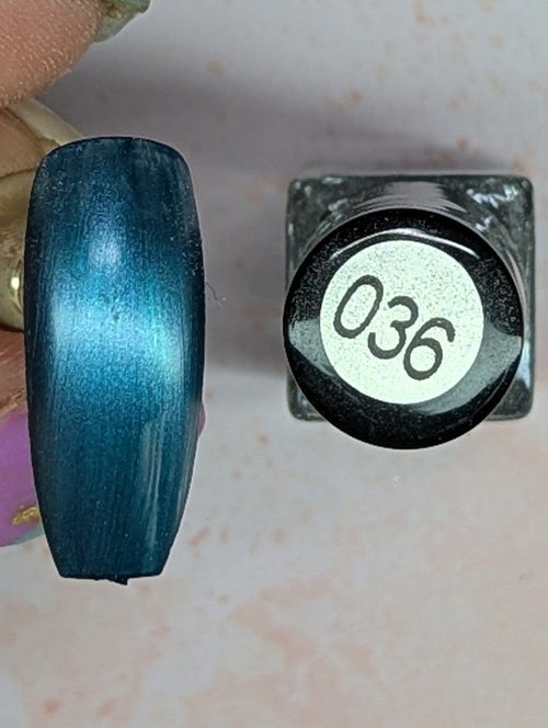 036 Midnight Rendezvous vernis à stamping - Ongles Elaine Lemay