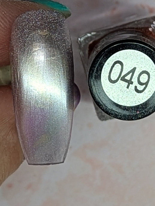 049 Sand Dunes on a Starry Night vernis à stamping - Ongles Elaine Lemay