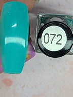072 Palm Frond vernis à stamping - Ongles Elaine Lemay