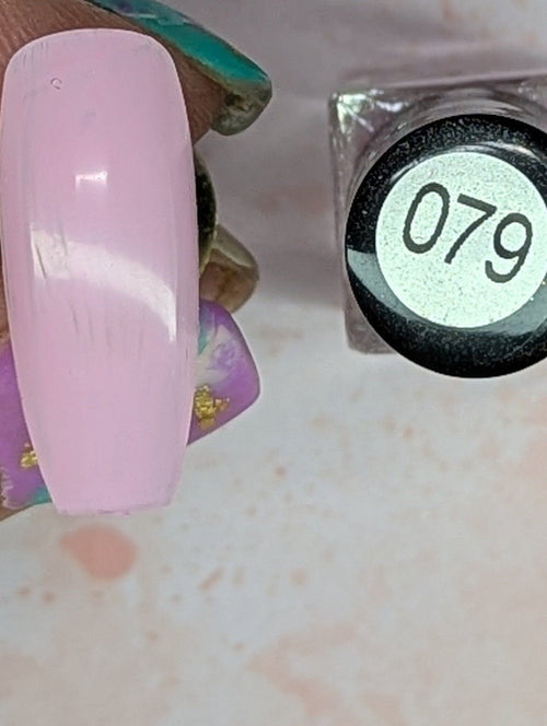 079 Vintage Blush vernis à stamping - Ongles Elaine Lemay