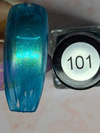 101 Gummy Bear Blue vernis à stamping - Ongles Elaine Lemay