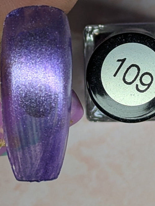 109 Frozen vernis à stamping - Ongles Elaine Lemay