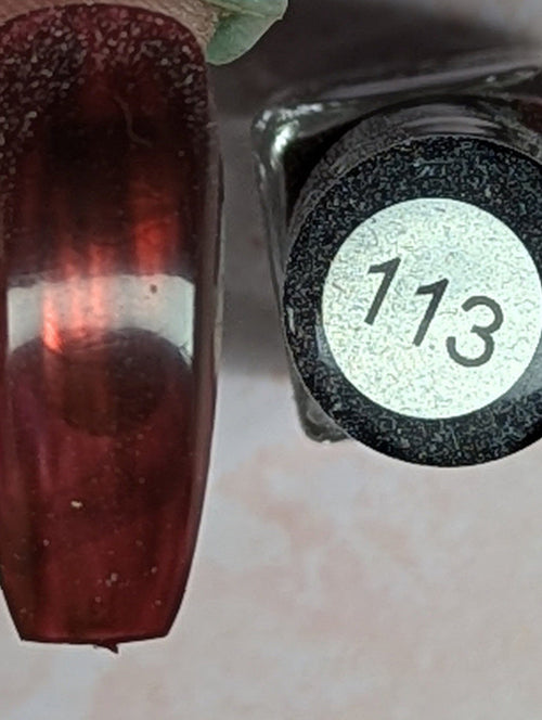 113 Espresso vernis à stamping - Ongles Elaine Lemay