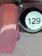 129 KaPink (sheer) vernis à stamping - Ongles Elaine Lemay