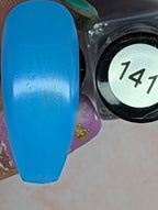 141 Blue Sky vernis à stamping - Ongles Elaine Lemay