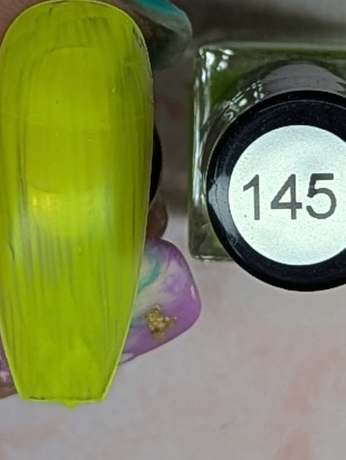 145 Mountain Dew vernis à stamping - Ongles Elaine Lemay