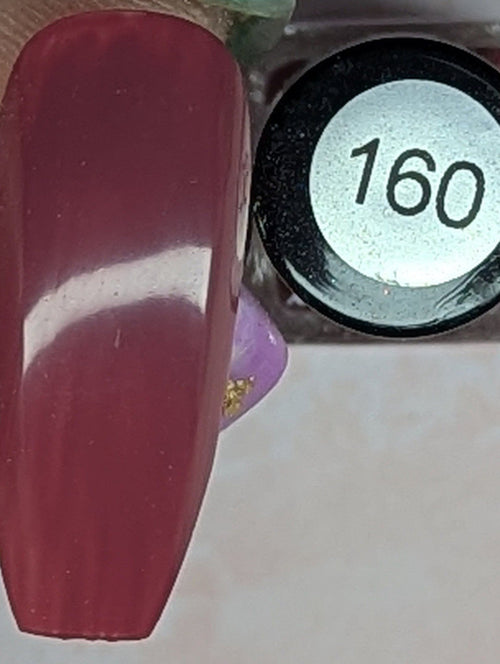 160 Raspberry Ripple vernis à stamping - Ongles Elaine Lemay