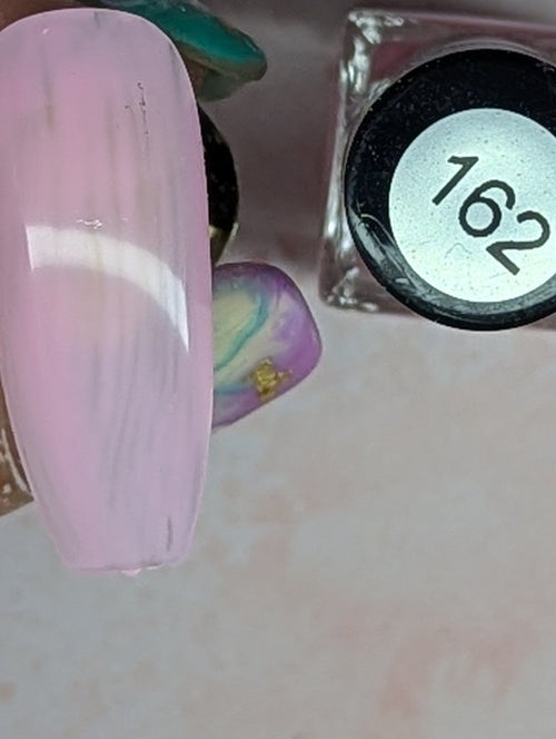 162 Babydoll vernis à stamping - Ongles Elaine Lemay