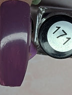171 Muted Plum vernis à stamping - Ongles Elaine Lemay