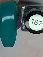 187 Surf’s up vernis à stamping - Ongles Elaine Lemay