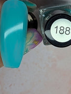 188 Caribbean Cocktail vernis à stamping - Ongles Elaine Lemay