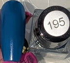 195 Aqua Bliss vernis à stamping - Ongles Elaine Lemay
