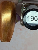 196 Shimmery Bronze vernis à stamping - Ongles Elaine Lemay