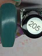 205 Sage Away vernis à stamping - Ongles Elaine Lemay