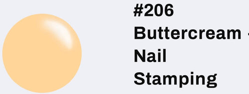 206 Buttercream vernis à stamping - Ongles Elaine Lemay