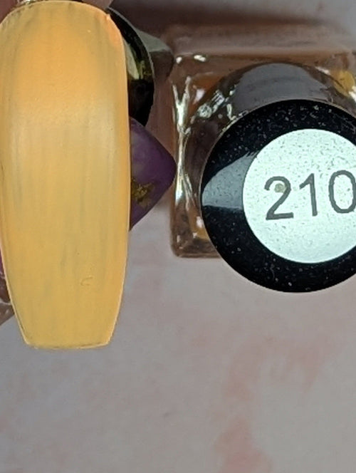 210 Peach Parfait vernis à stamping - Ongles Elaine Lemay