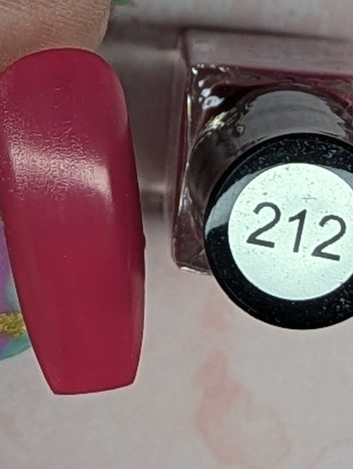 212 Racey Rose vernis à stamping - Ongles Elaine Lemay
