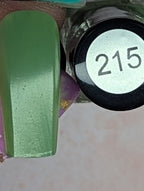 215 Hazy Sage vernis à stamping - Ongles Elaine Lemay